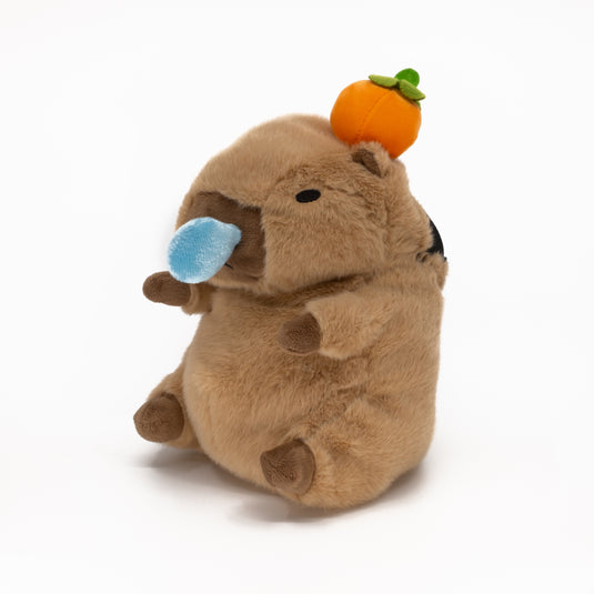 Capybara Orange Snore Chalk Bag