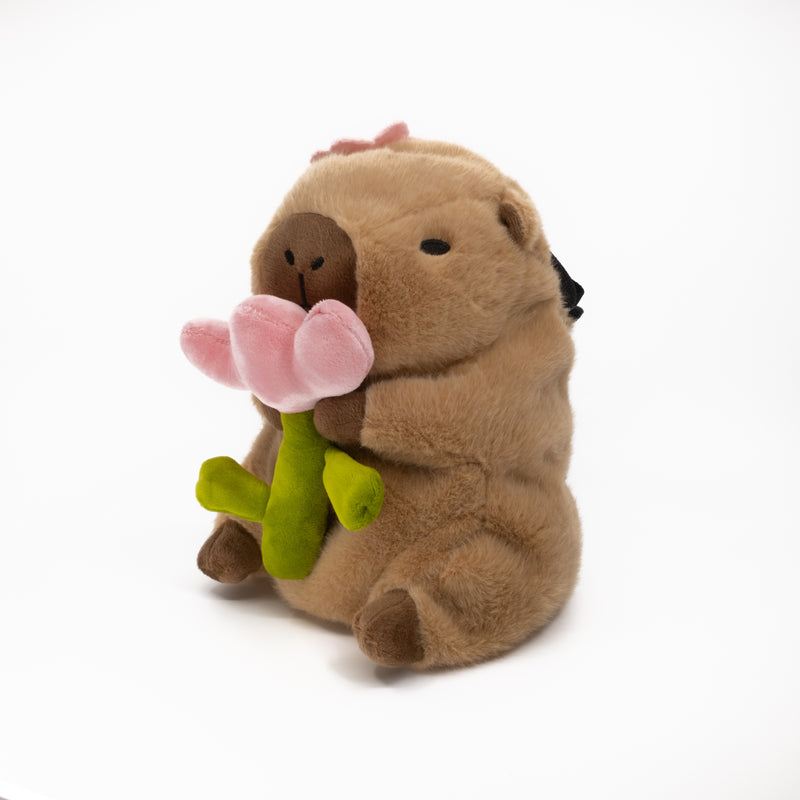 Load image into Gallery viewer, Capybara Flower Chalk Bag
