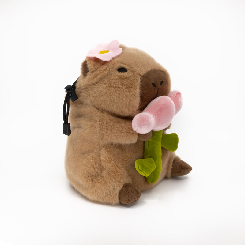 Load image into Gallery viewer, Capybara Flower Chalk Bag
