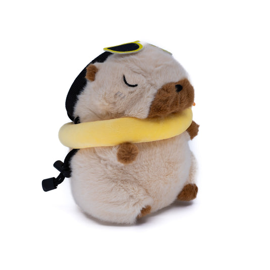 Capybara Swimming Chalk Bag