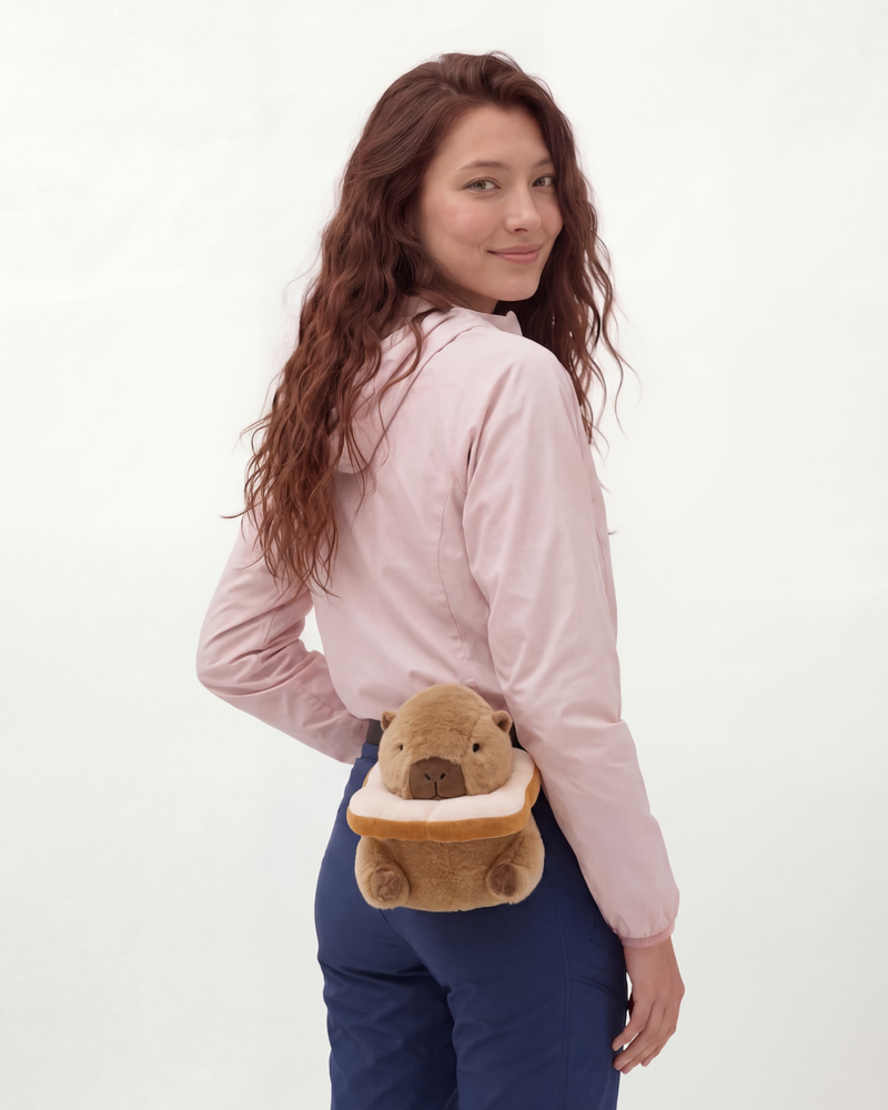 Load image into Gallery viewer, Capybara Bread Chalk Bag
