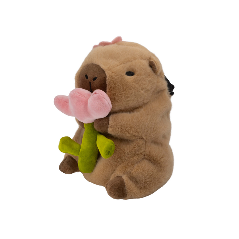 Load image into Gallery viewer, Capybara Flower Chalk Bag
